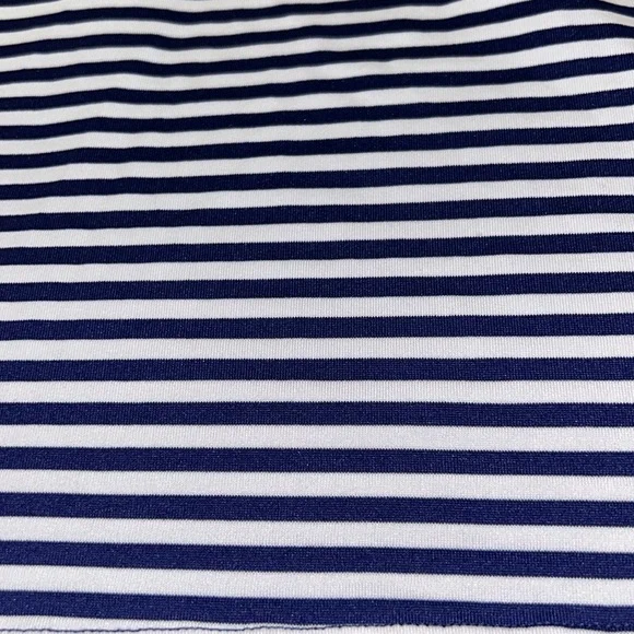 NWT Mossimo navy striped swimtop only - Picture 4 of 9